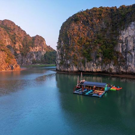 Eco Floating Farm Stay Cai Beo Chan Chau Exteriör bild
