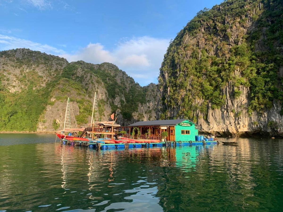 Eco Floating Farm Stay Cai Beo Chan Chau Exteriör bild