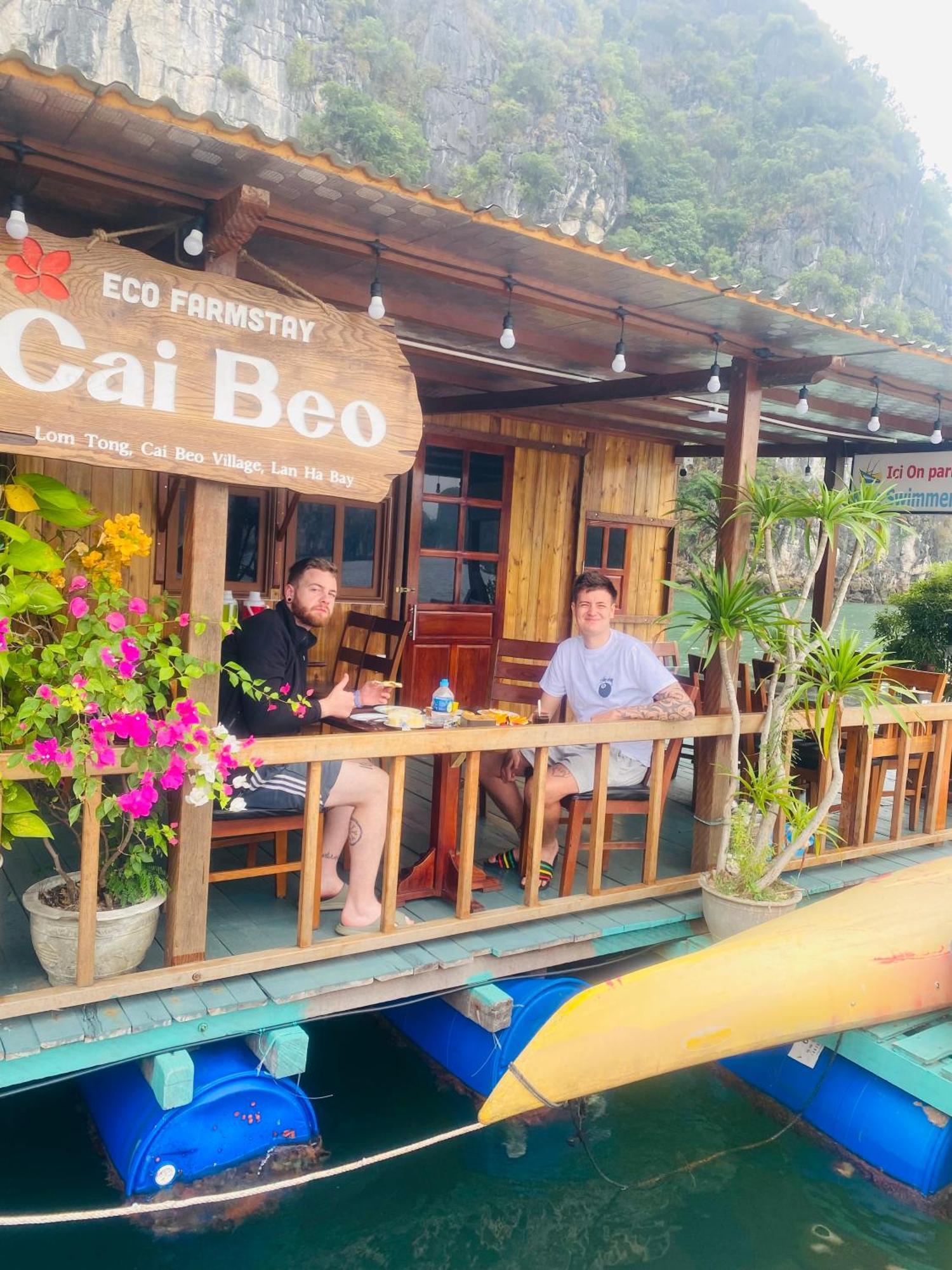Eco Floating Farm Stay Cai Beo Chan Chau Exteriör bild